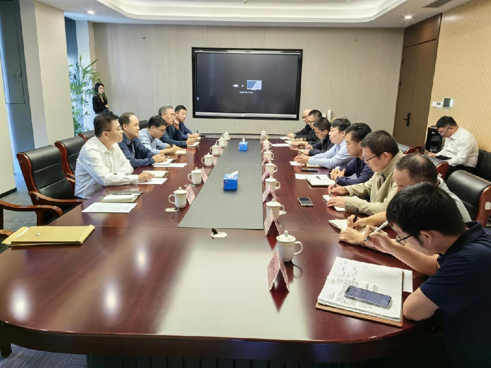 鄭州市建設投資集團有限公司就管線業務赴杭州、中山開展調研學習